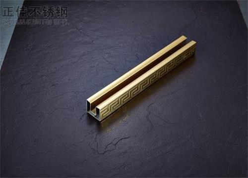 304钛金LEDONG.COM-乐动(中国)凹槽管